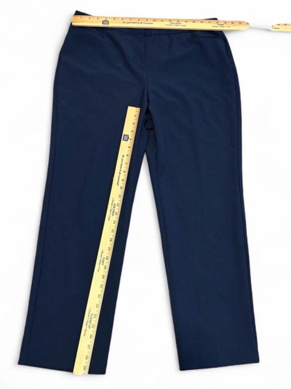 INC International Concepts Navy Blue Dress Pants Sz 16 - Picture 2 of 5